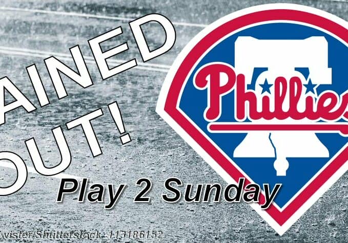 Phillies-RainedOutHeavy Rain on Street - Image© Mr Twister/Shutterstock_113186152