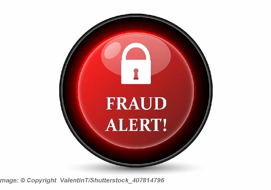 Red-Fraud-Alert - Image: © Copyright ValentinT/Shutterstock