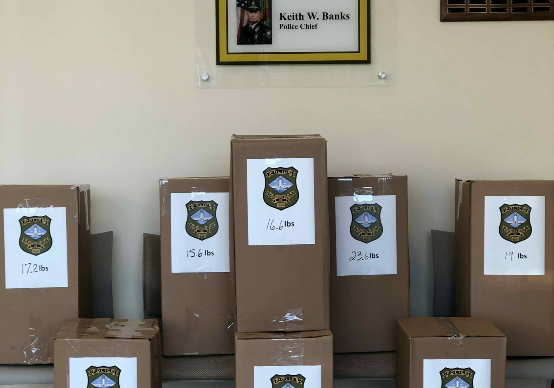 Rehoboth Beach Police Dept. 2020 Drug Take-Back Day