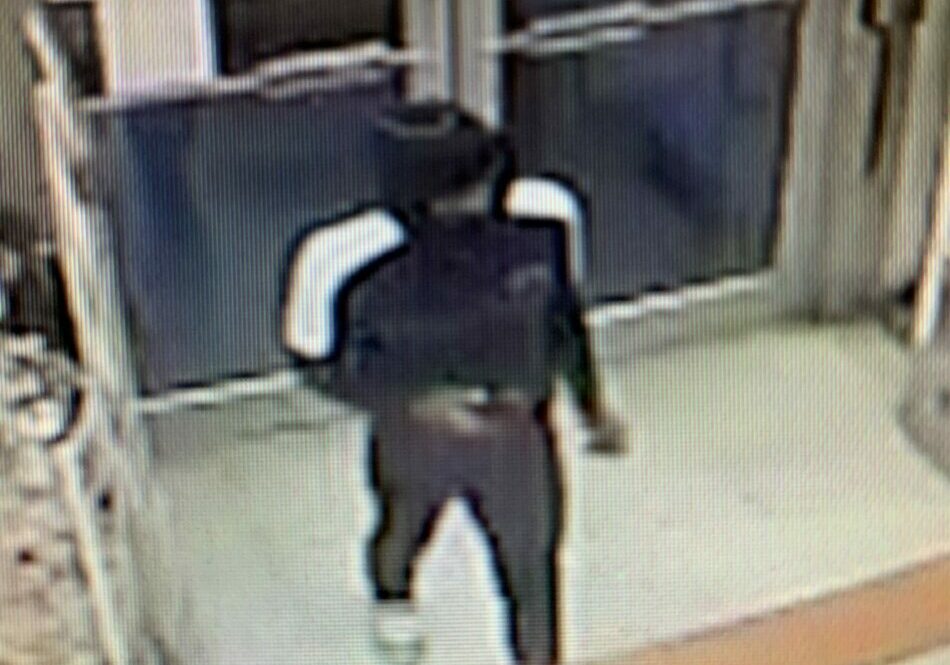 Suspect in Rite Aid robbery (photo released by Easton Police)