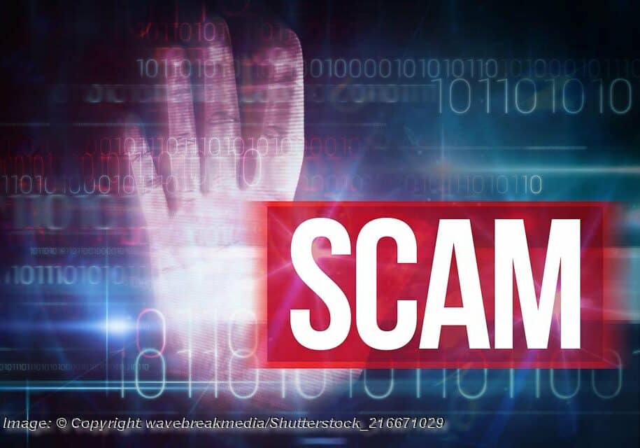 Scam Fingerprint - Image: © Copyright wavebreakmedia/Shutterstock