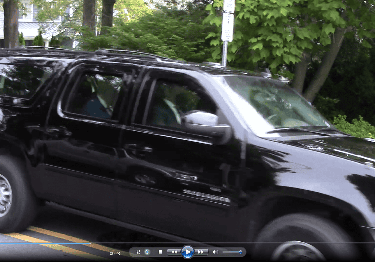 President Joe Biden addressed the nation from the Rehoboth Beach Convention Center in regard to the May jobs report. Image courtesy WGMD/Alan Henney