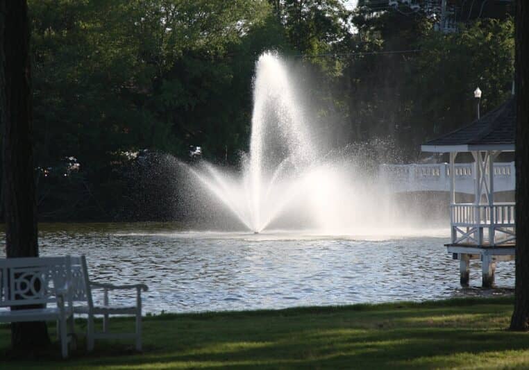 Alan Henney - Rehoboth Beach - Fountain at Silver Lake