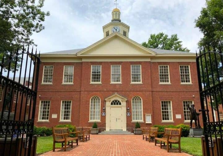 Talbot Co Courthouse (file photo shared by Talbot Co. Emergency Services)
