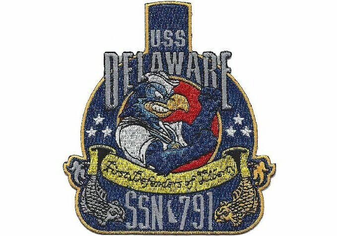 USS Delaware-patch