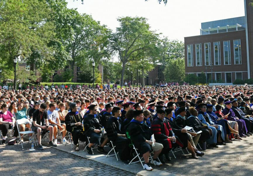 Convocation - photo courtesy of Salisbury University