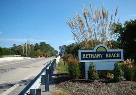 bethany beach sign