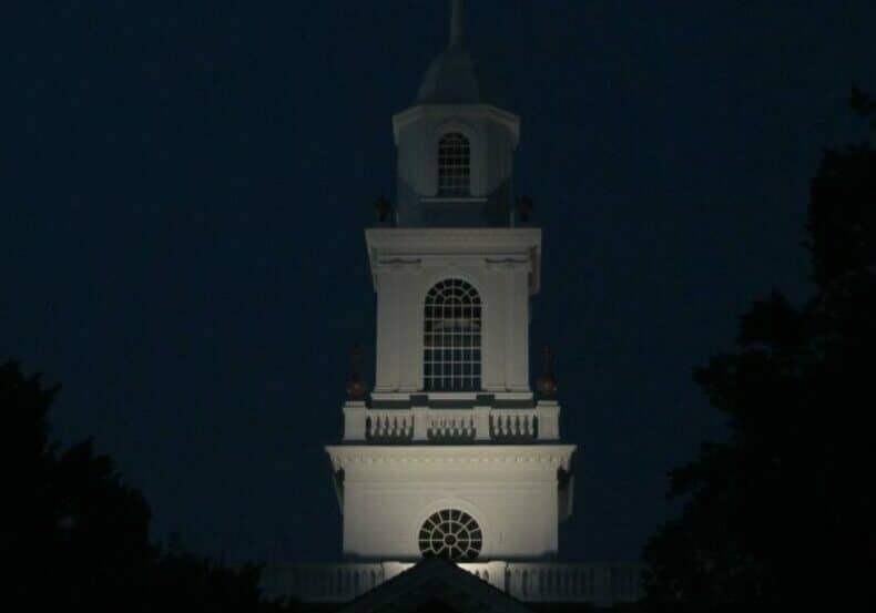 leg hall night cupola