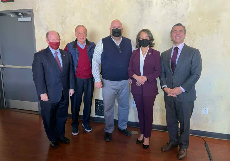 Photo courtesy of Senator Tom Carper's Office